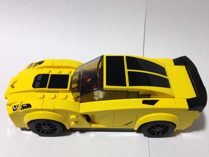 Illustration for article titled Muscle Monday: LEGO Speed Champions Corvette Z06